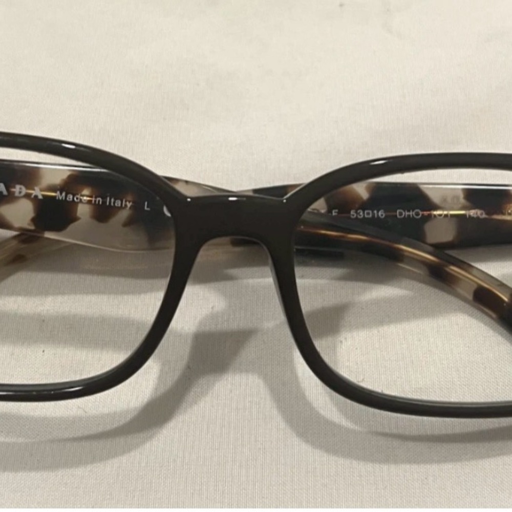 Prada Tortoise Shell Eyeglasses - image 1
